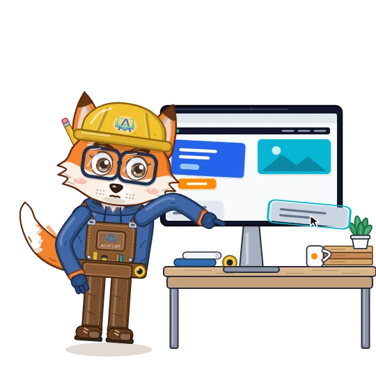 Kody diseñando una web en su ordenador