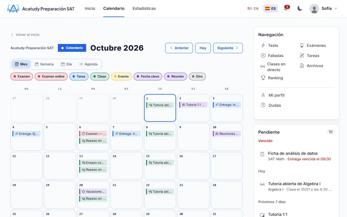 Calendario